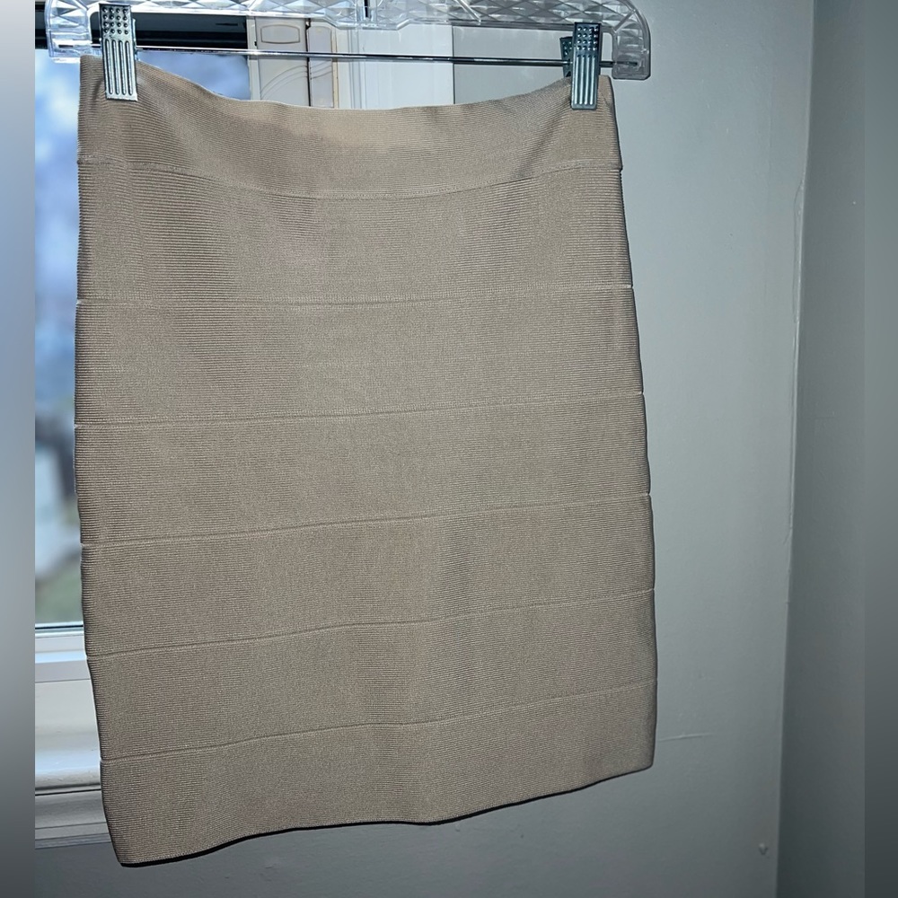 BEBE bandage skirt